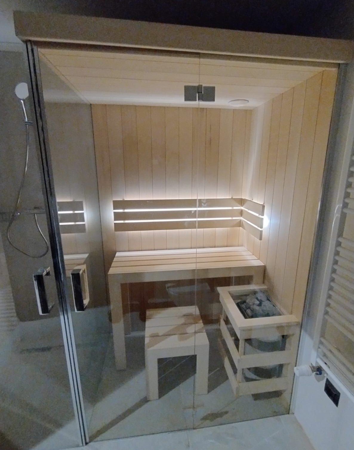 Sauna 130x90 z piecem